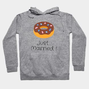 Just Married Donut T-shirt Hoodie